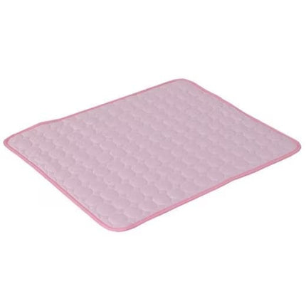 Cooling Mat for Dogs and Cats, 50x40cm, Pink, Breathable, Multiple Colors Available.