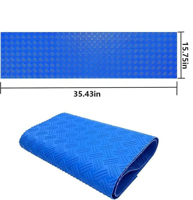 Non-Slip Pool Ladder Mat for Above-Ground Pools, 90 x 40 cm, Anti-Slip Protection with Non-Slip Pattern.