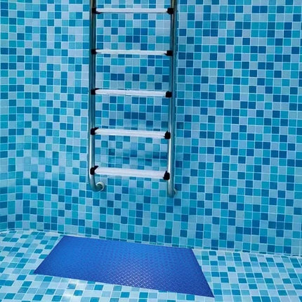 Non-Slip Pool Ladder Mat for Above-Ground Pools, 90 x 40 cm, Anti-Slip Protection with Non-Slip Pattern.