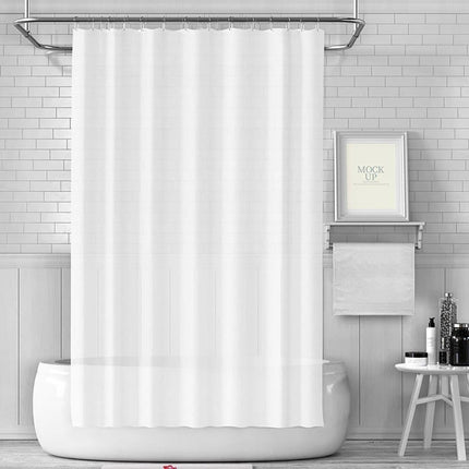 180x180cm Waterproof Shower Curtain, Quick-Drying Mold Resistant for Bathroom and Outdoor Shower, Purple.