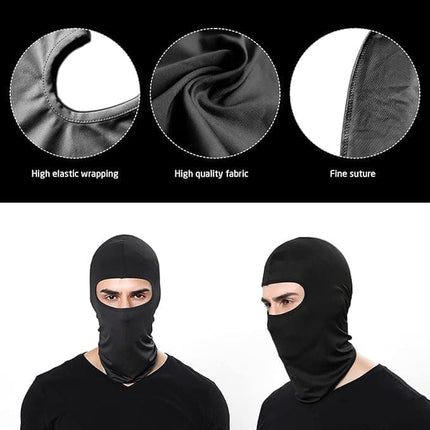 2-Pack Balaclava Face Mask Ski Mask Bandana.