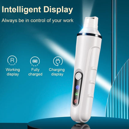 Electric Nail Clippers for Dogs and Cats with LED Light, Low Noise Pet Nail Trimmer, Compatible with All Breeds, SZ1.