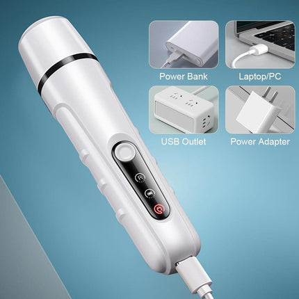 Electric Nail Clippers for Dogs and Cats with LED Light, Low Noise Pet Nail Trimmer, Compatible with All Breeds, SZ1.