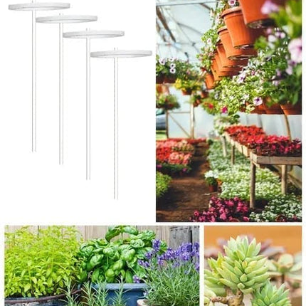 2 pcs USB LED Grow Light 4000K Full Spectrum Plant Lighting with Timer Adjustable, Pink.