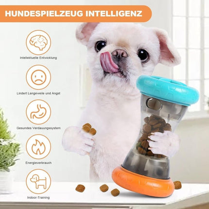 1 Pack Interactive Dog Toy Rolling Food Dispenser for Intelligence Training.