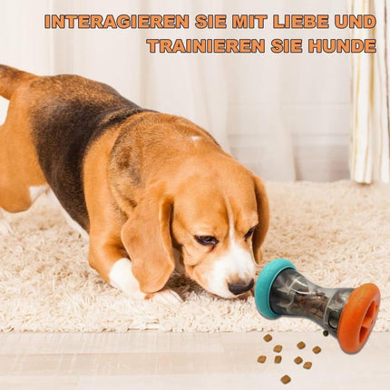 1 Pack Interactive Dog Toy Rolling Food Dispenser for Intelligence Training.