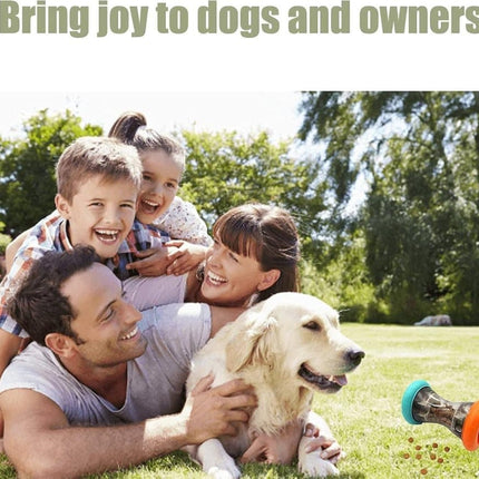 1 Pack Interactive Dog Toy Rolling Food Dispenser for Intelligence Training.