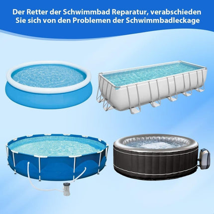 Waterproof Strong Repair Tape for Pool Repair and Sealing, Self-Adhesive, 10 cm x 100 cm.