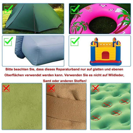 Waterproof Strong Repair Tape for Pool Repair and Sealing, Self-Adhesive, 10 cm x 100 cm.