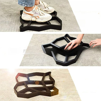36 Paving Molds for Garden Tiles and Stones, 36x36x3.6cm.