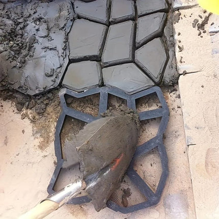 36 Paving Molds for Garden Tiles and Stones, 36x36x3.6cm.