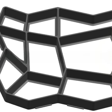 36 Paving Molds for Garden Tiles and Stones, 36x36x3.6cm.