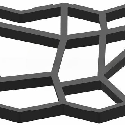 36 Paving Molds for Garden Tiles and Stones, 36x36x3.6cm.