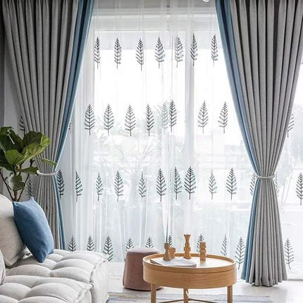 4-Pack Magnetic Curtain Tiebacks with Buckle No-Drill, Gray.