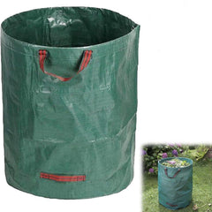 120L Large Capacity Garden Bags with Handles, Self-Standing and Robust for Leaves Lawn Hedges and Garden Waste, 45 x 76cm.