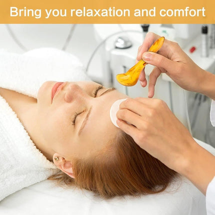 7-piece Gua Sha Set, Resin Facial and Body Massage Tool for Face Legs Back, Gold.