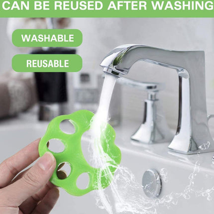 ALG-Shop - Pet hair remover - 2 pieces - Washing machine cleaner - Dog hair remover for washing machine and dryer - Fluffy paws.