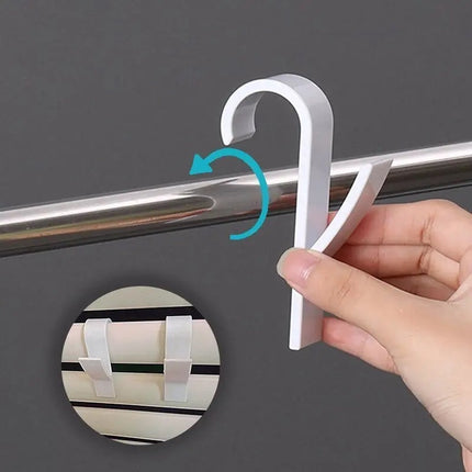 2x Towel Hook | Radiator Hook | Clothes Hook for Radiator | Towel Holder for Heated Seatbelt | White.