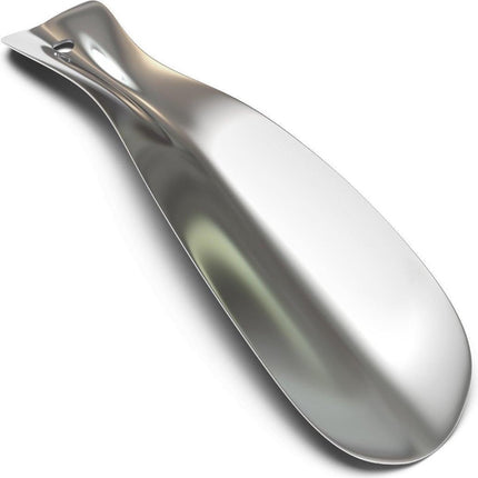 Shoehorn – Stainless Steel – Metal - 15 cm.