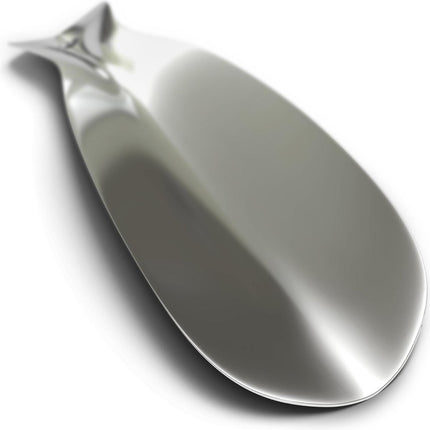 Shoehorn – Stainless Steel – Metal - 15 cm.