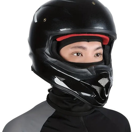 Multiuse Balaclava | Neck Warmer | Bivouac | Face Mask | Motorcycle Cap | Skiing | Snowboarding | Motorcycling | Grey.