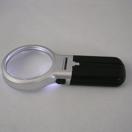 Foldable Magnifying Glass With 2x LED Lighting | Handheld Magnifying Glass | Magnifying Glass | Reading Magnifying Glass | Insect Magnifying Glass | Hobby Magnifying Glass.