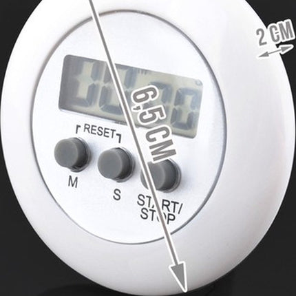 Digital Kitchen Timer | Kitchen Timer with Magnet | Kitchen Timer | Egg Timer | White.