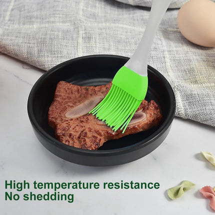 Silicone Pastry Brush | Garnishing Brush | Grilling Brush | Cooking Brush | Food Brush | Kitchen Brush | Detachable Top | Blue.