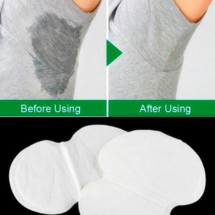 Underarm Pads Cotton Pads - For Sweat Stains - Absorb Underarm Sweat - Absorb Sweat Under Armpit - 20 Pieces.