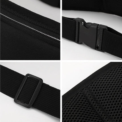Waist Bag | Running Belt | With Phone Holder | With Smartphone Holder | Reflective | Running Bag | Blue.