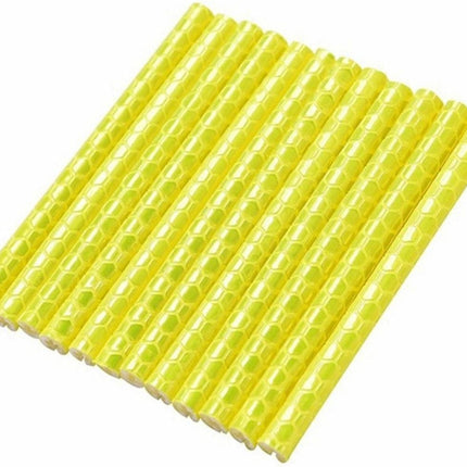 Spoke Bicycle Reflectors Bicycle Wheel 12 Pieces | Spoke Reflectors | Wheel Reflectors | Glow In The Dark | Yellow.