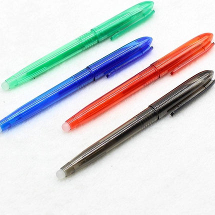 4 x Correctable Pens - Blue, Black, Red, Green - 0.7 mm - Ballpoint Pen.