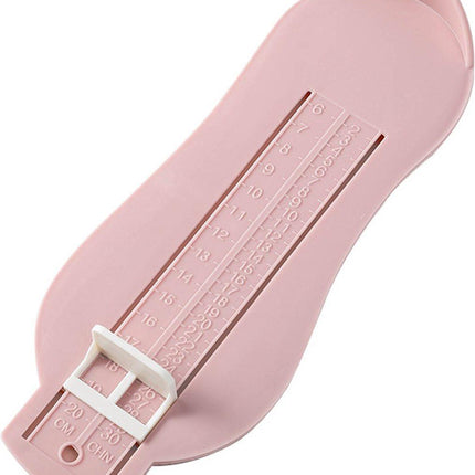 Child's Foot Measuring Tool | Child's Shoe Size Measuring Tool | Measuring Foot Size | Baby Shoe Measuring Tool | Baby Measurement | Pink.