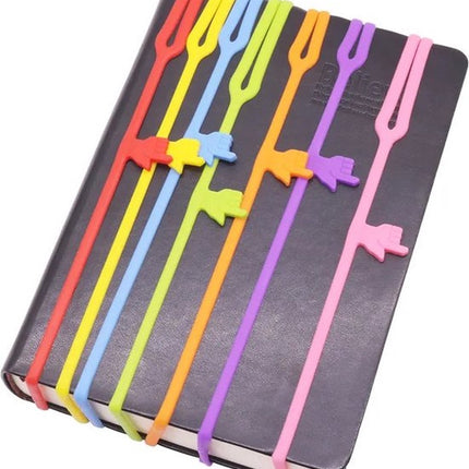 Elastic Hand-Shaped Bookmark | Bookmark | Bookmark Hand | Bookmark | Red.