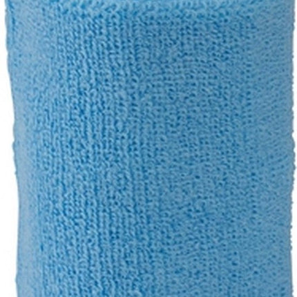 Wristband Set | Sweatband | Sweatbands | Wrist | Sports Bands | 1 Piece | 8 x 10 CM | Light Blue.