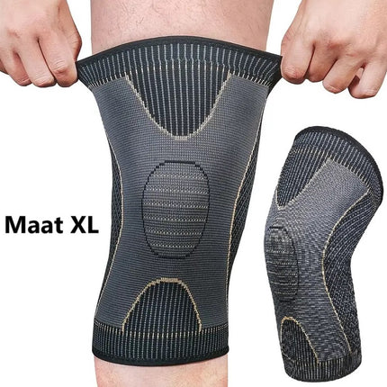 Compression Knee Brace Copper Infused | Knee Support | Knee Protector | Knee Bandage | Knee Support | 1 Piece | Size XL.