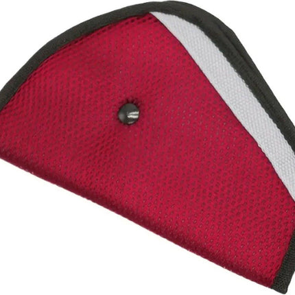 Car Seatbelt Cover | Child Seatbelt Protector | Child Seatbelt Cushion | Seatbelt Tensioner | Child Safety | Red.