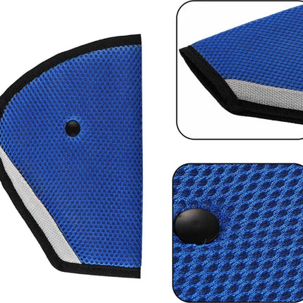 Car Seatbelt Cover | Child Seatbelt Protector | Child Seatbelt Cushion | Seatbelt Tensioner | Child Safety | Red.