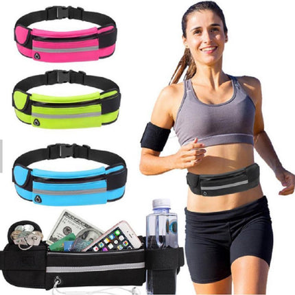 Waist bag - Sports - Fitness - Running - Adults - Neon yellow.