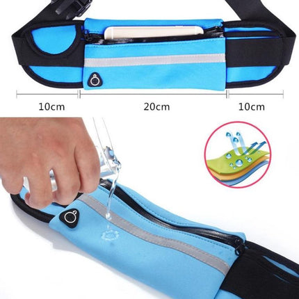 Waist bag - Sports - Fitness - Running - Adults - Neon yellow.