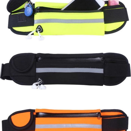 Waist bag - Sports - Fitness - Running - Adults - Neon yellow.