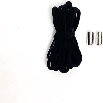 Round Laces - 105 cm - no tie - elastic laces - no tie - shoelaces - sports laces - round - shoelaces - children's laces - White.