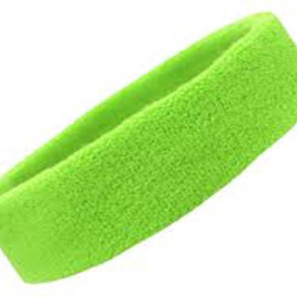 Headband | Headband | Sweatband | Sweatbands | Head | Sports band | Neon Green.