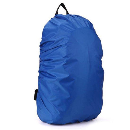 Backpack Rain Cover - Waterproof Rain Cover for Backpack - 30-35 Liter Rain Cover – Blue.
