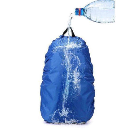 Backpack Rain Cover - Waterproof Rain Cover for Backpack - 30-35 Liter Rain Cover – Blue.