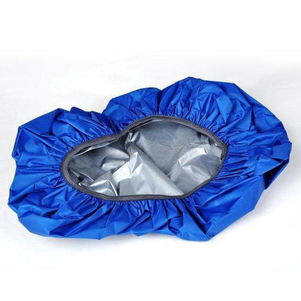 Backpack Rain Cover - Waterproof Rain Cover for Backpack - 30-35 Liter Rain Cover – Blue.