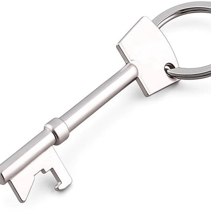 Bottle Opener Keychain | Beer Bottle Opener | Aluminum | Key-Shaped Keychain | Beer Opener Key.