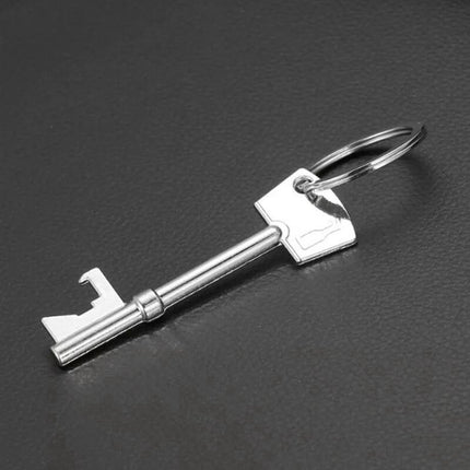 Bottle Opener Keychain | Beer Bottle Opener | Aluminum | Key-Shaped Keychain | Beer Opener Key.