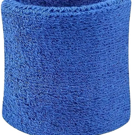 Wristband | Sweatband | Sweatbands | Wrist | Sports band | 1 piece | Blue.