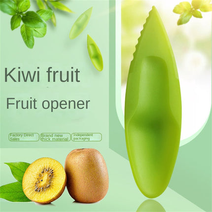 Kiwi Slicer | Kiwi Spoon | Kiwi Knife | Fruit Knife | Melon Scoop | Plastic | Green.